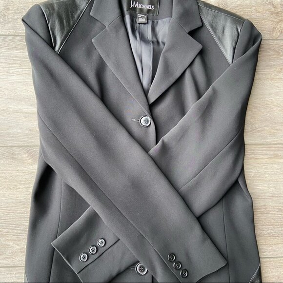 Vintage J Michaels  Faux Leather Trim Blaze - Picture 5 of 16